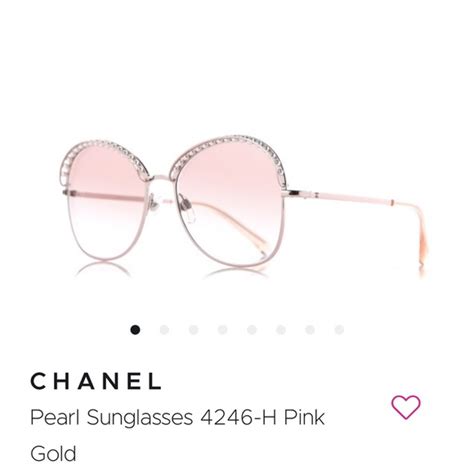 chanel 4246h|CHANEL Pearl Sunglasses 4246.